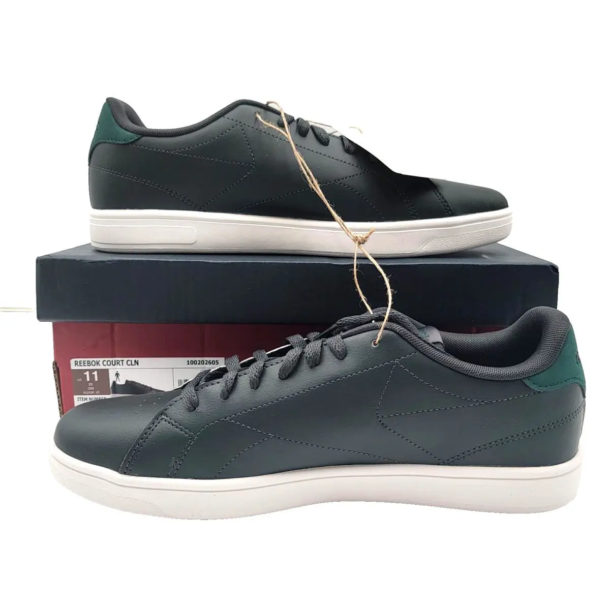 Reebok shoes - Court Clean - Court Clean - 100202605 - Green (UPC: 197225916145) 0