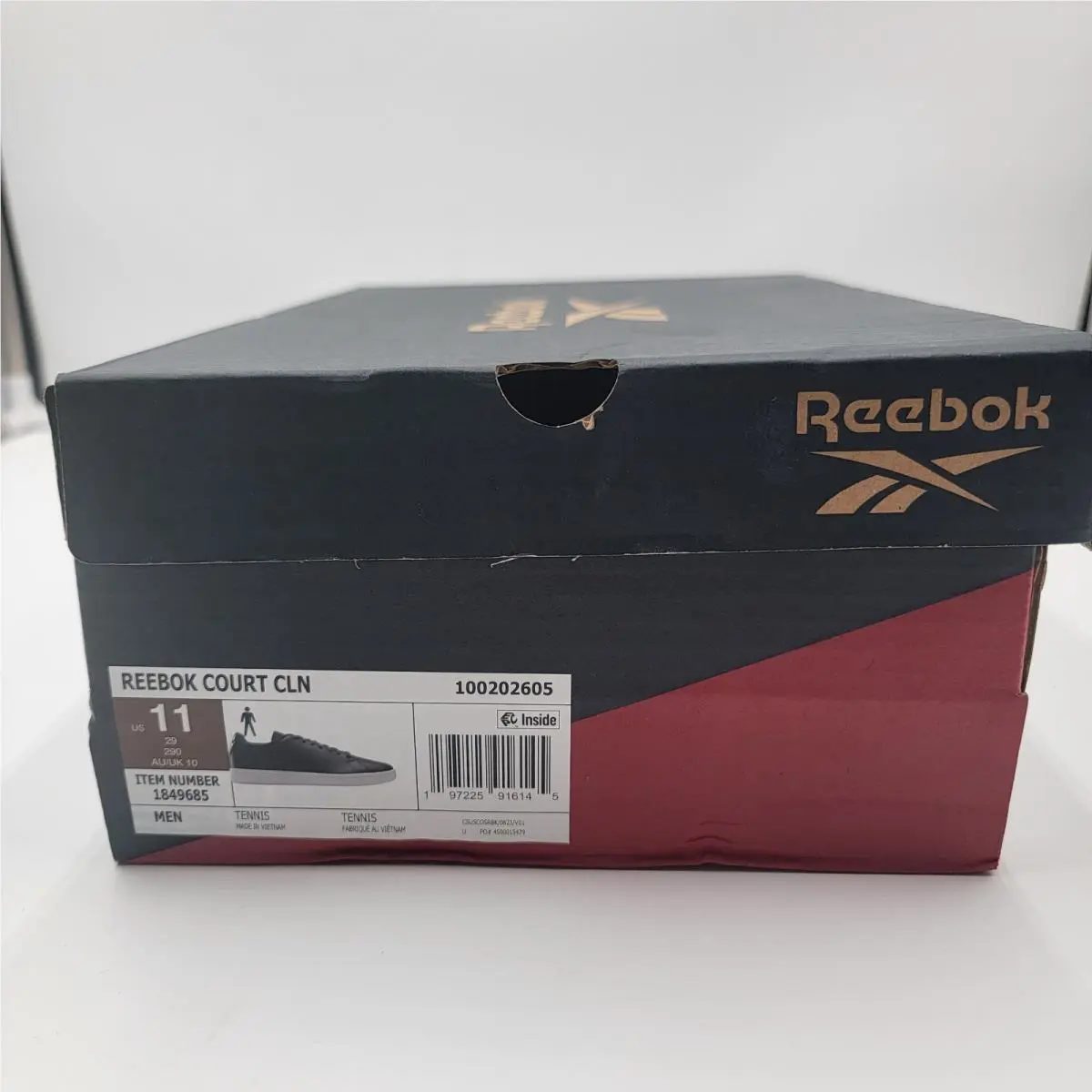 Reebok shoes - Court Clean - Court Clean - 100202605 - Green (UPC: 197225916145) 7