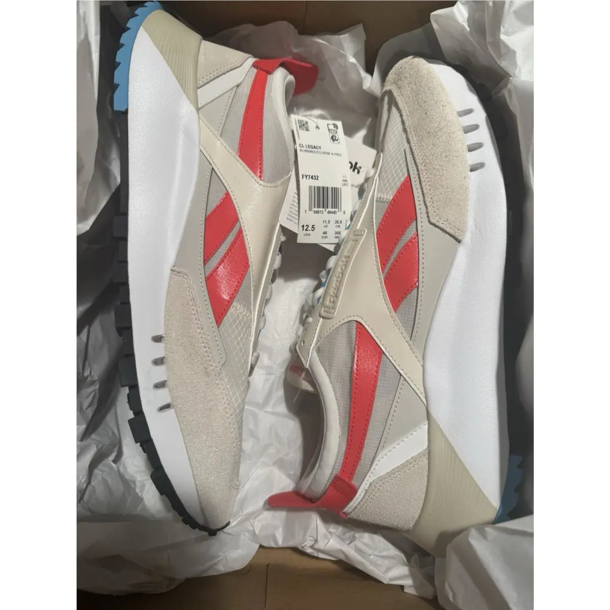 Reebok shoes - Reebok Legacy - Legacy - FY7432 - ALABAS CHALK (UPC: 0194813484406) 8