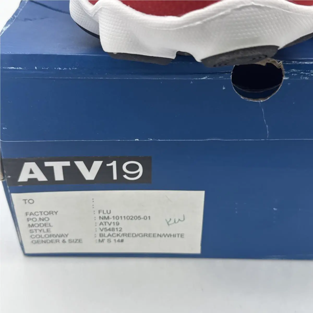 Reebok shoes - Reebok ATV 19 - ATV - SAMPLE - Red 0