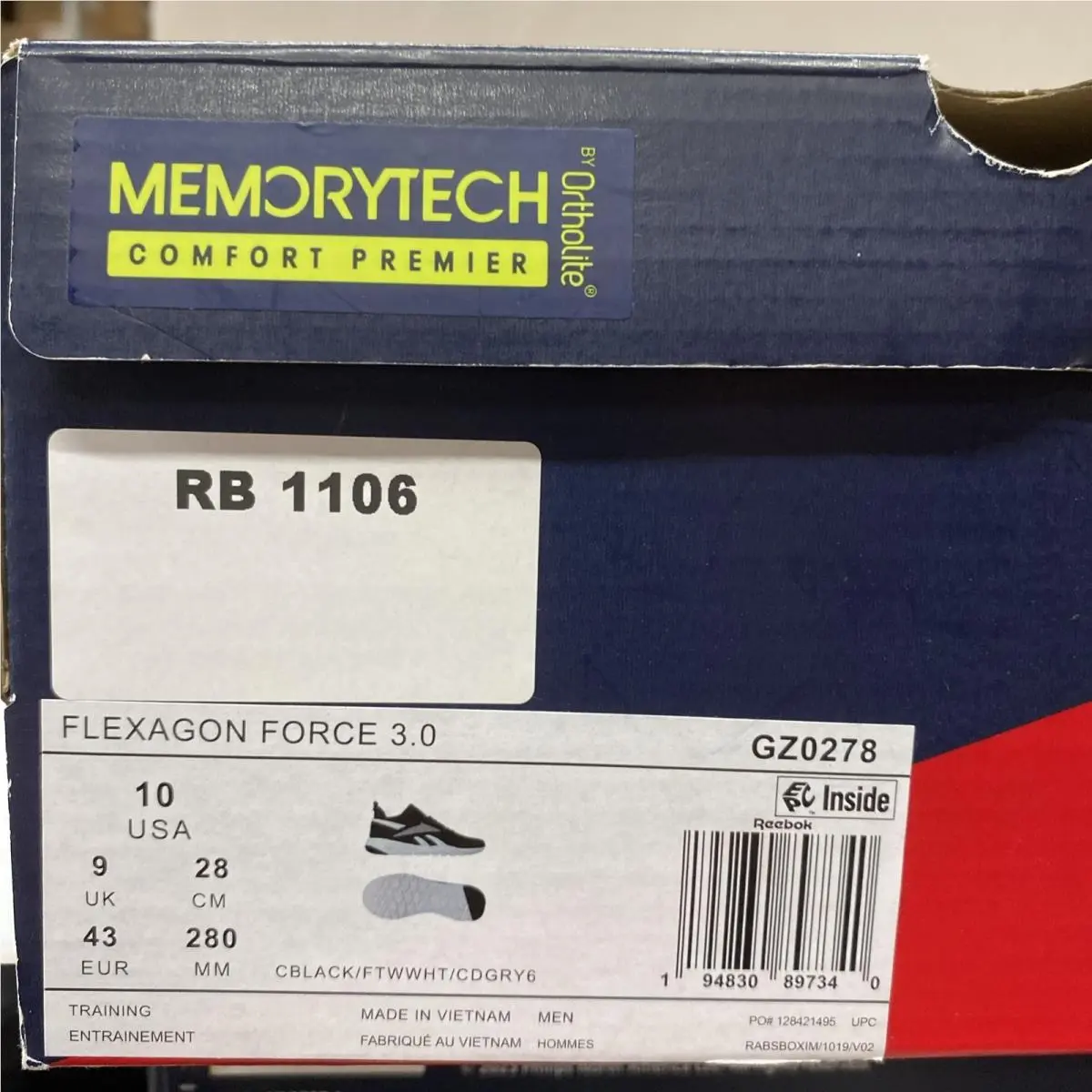 Reebok shoes - Reebok Flexagon Force 3 - Flexagon Force - Black (UPC: 195747808344) 4