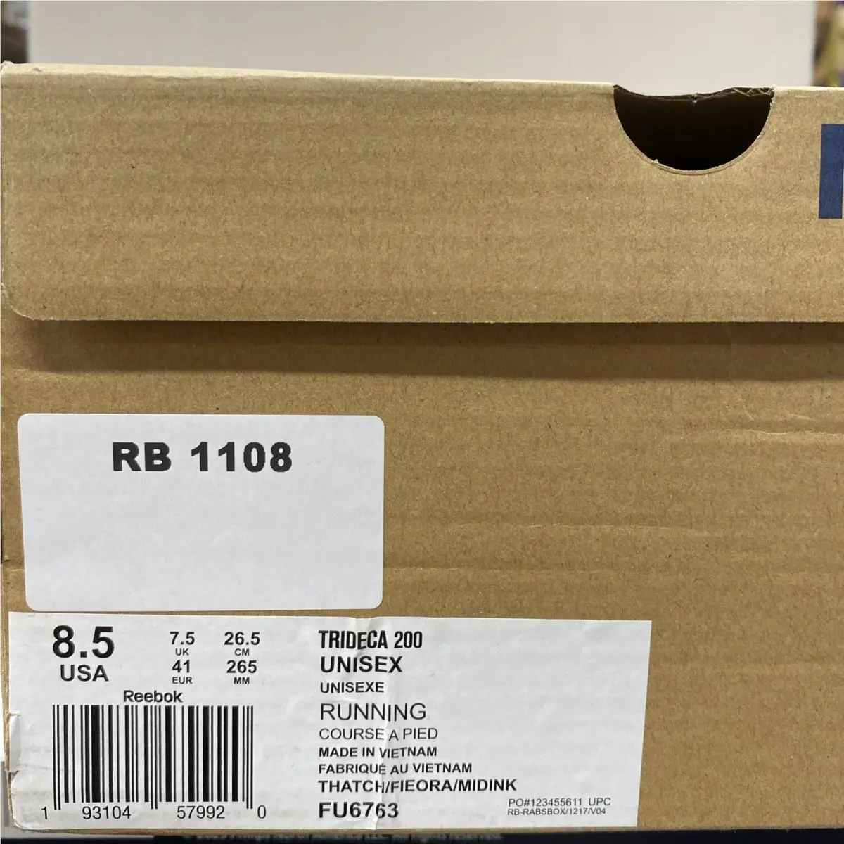 Reebok shoes - Reebok Trideca - Trideca - EG2619 - Black (UPC: 0193104579920) 6