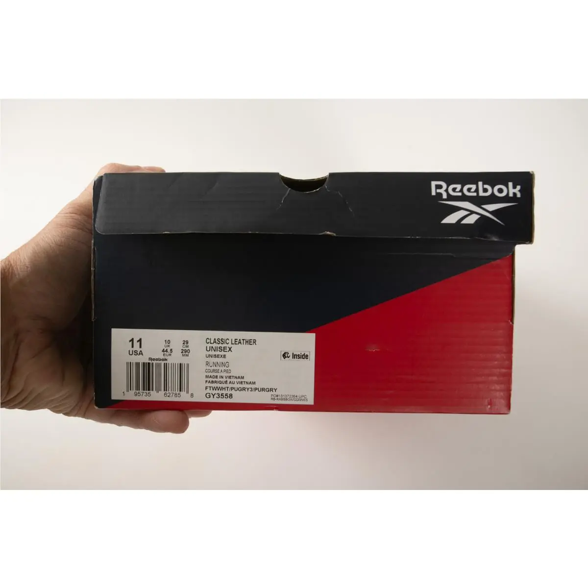 Reebok shoes - Reebok Classic Leather - Classic Leather - GY3558 - White (UPC: 195735627858) 6