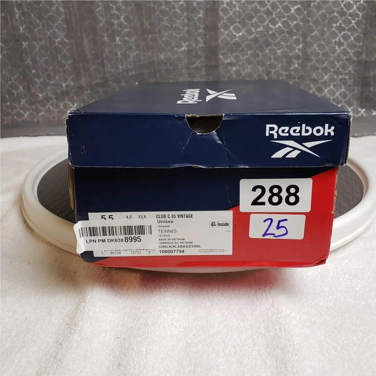 Reebok shoes - Reebok Club C - Club - Ivory (UPC: 195734127229) 8
