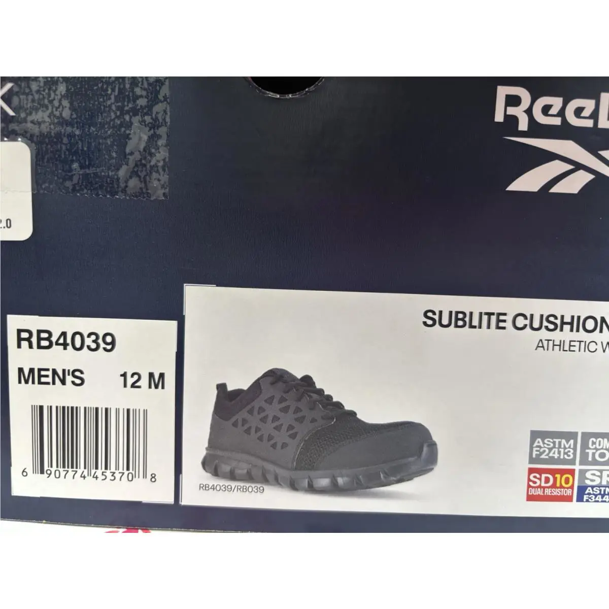 Reebok shoes - Reebok SubLite - SubLite - RB4039 - Black (UPC: 690774455245) 0