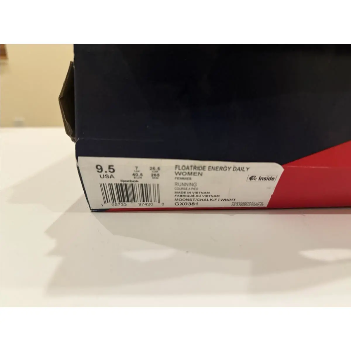Reebok shoes - Reebok Floatride - Floatride - 100045251 - Moonst/Chalk/Ftwwht (UPC: 195733974282) 4