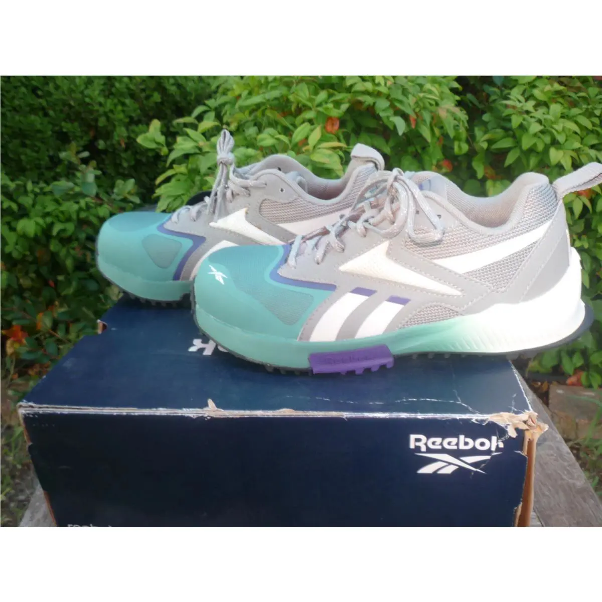 Reebok shoes - RB395 - RB395 - Aqua (UPC: 690774613508) 0