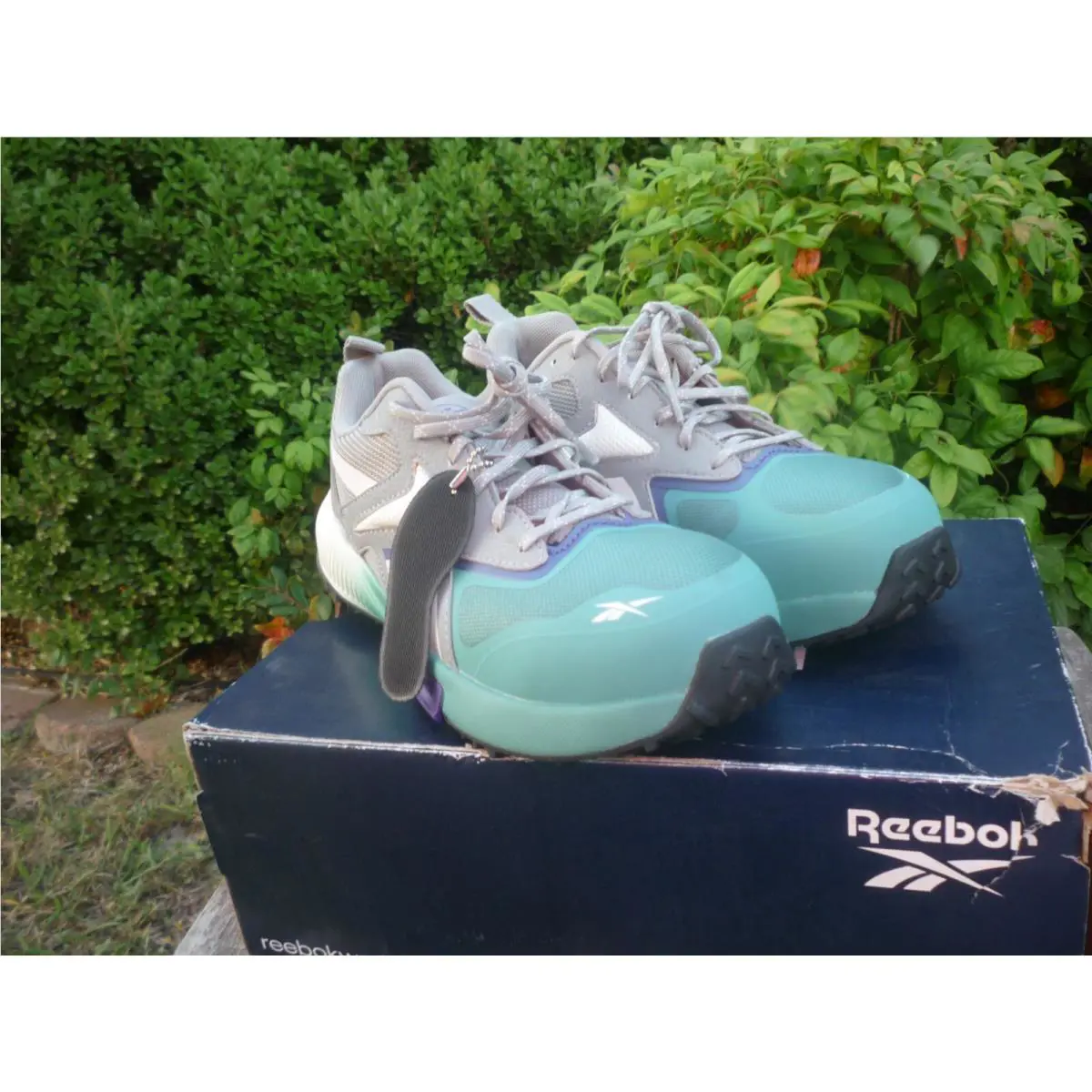 Reebok shoes - RB395 - RB395 - Aqua (UPC: 690774613508) 1