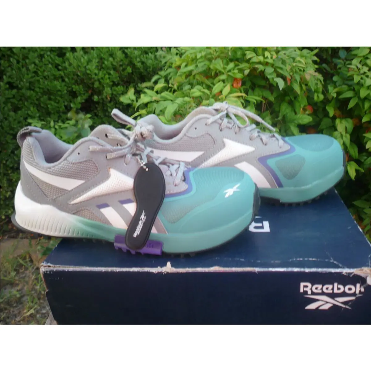 Reebok shoes - RB395 - RB395 - Aqua (UPC: 690774613508) 2