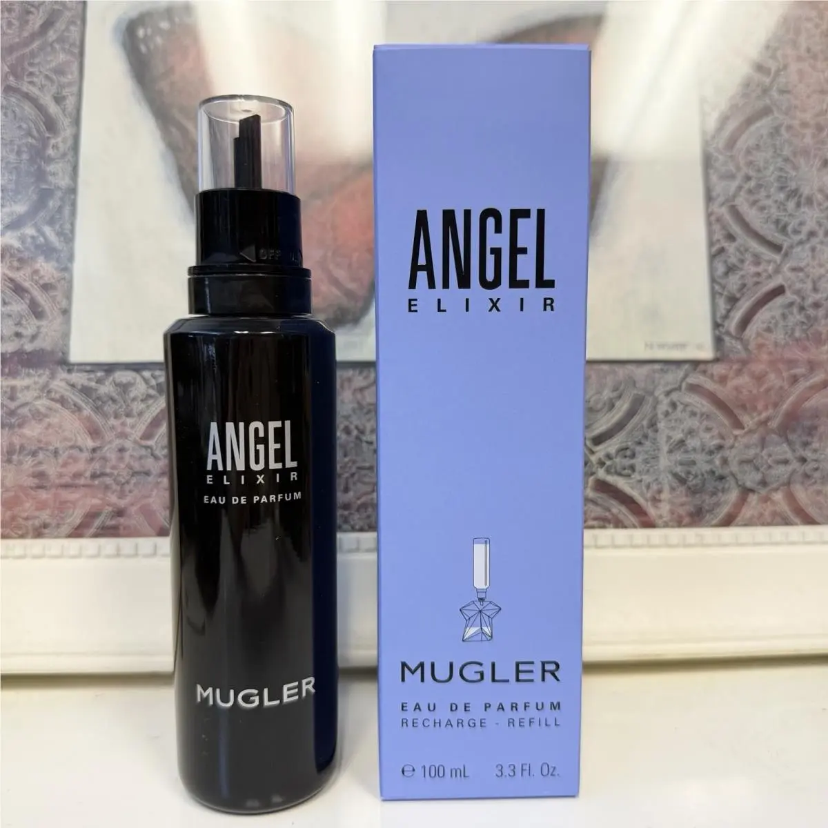 Thierry Mugler Angel Elixir Edp 3.4 oz Women Refill Recharge