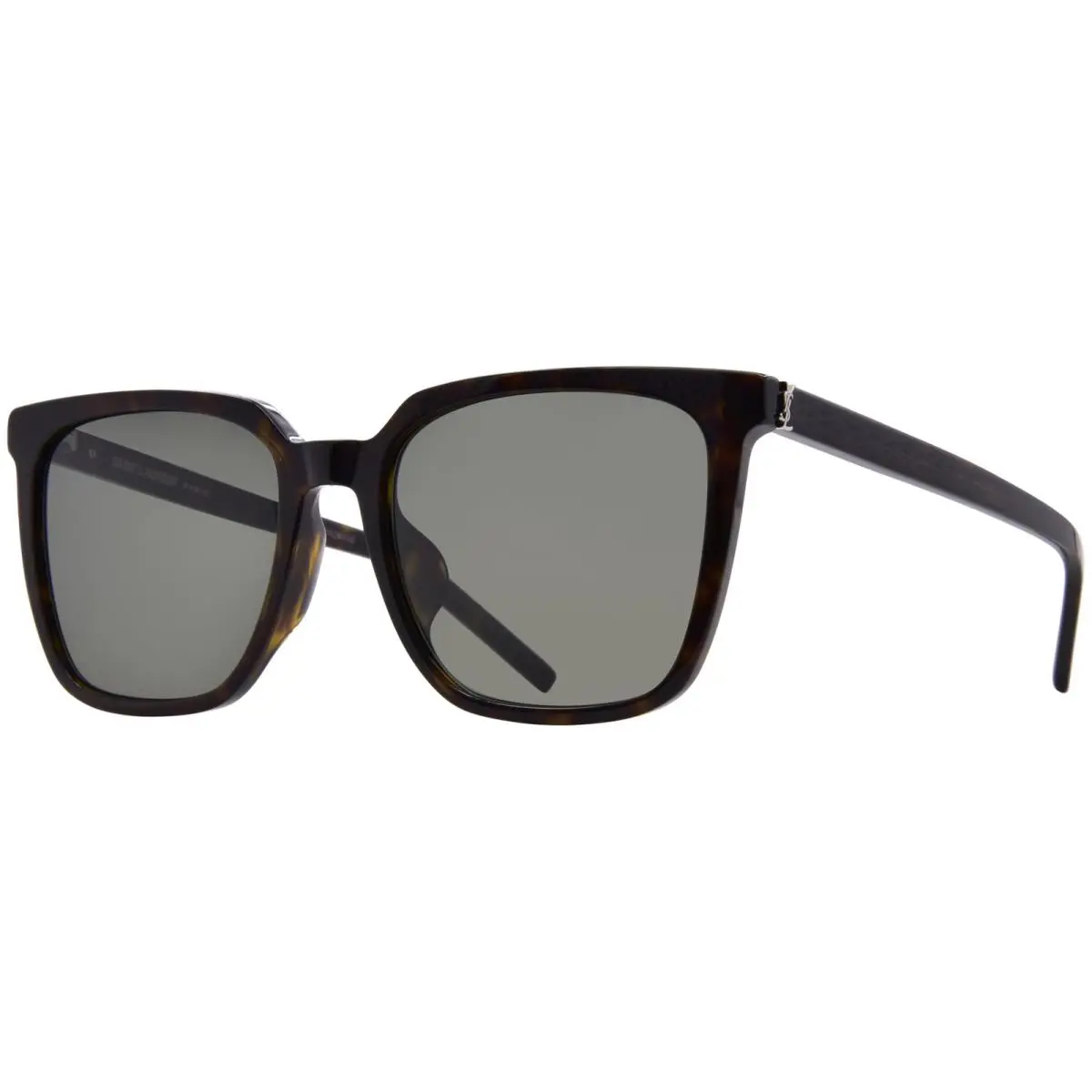 Saint Laurent SL M146/K 002 Sunglasses Women`s Havana/grey Square Shape 56mm