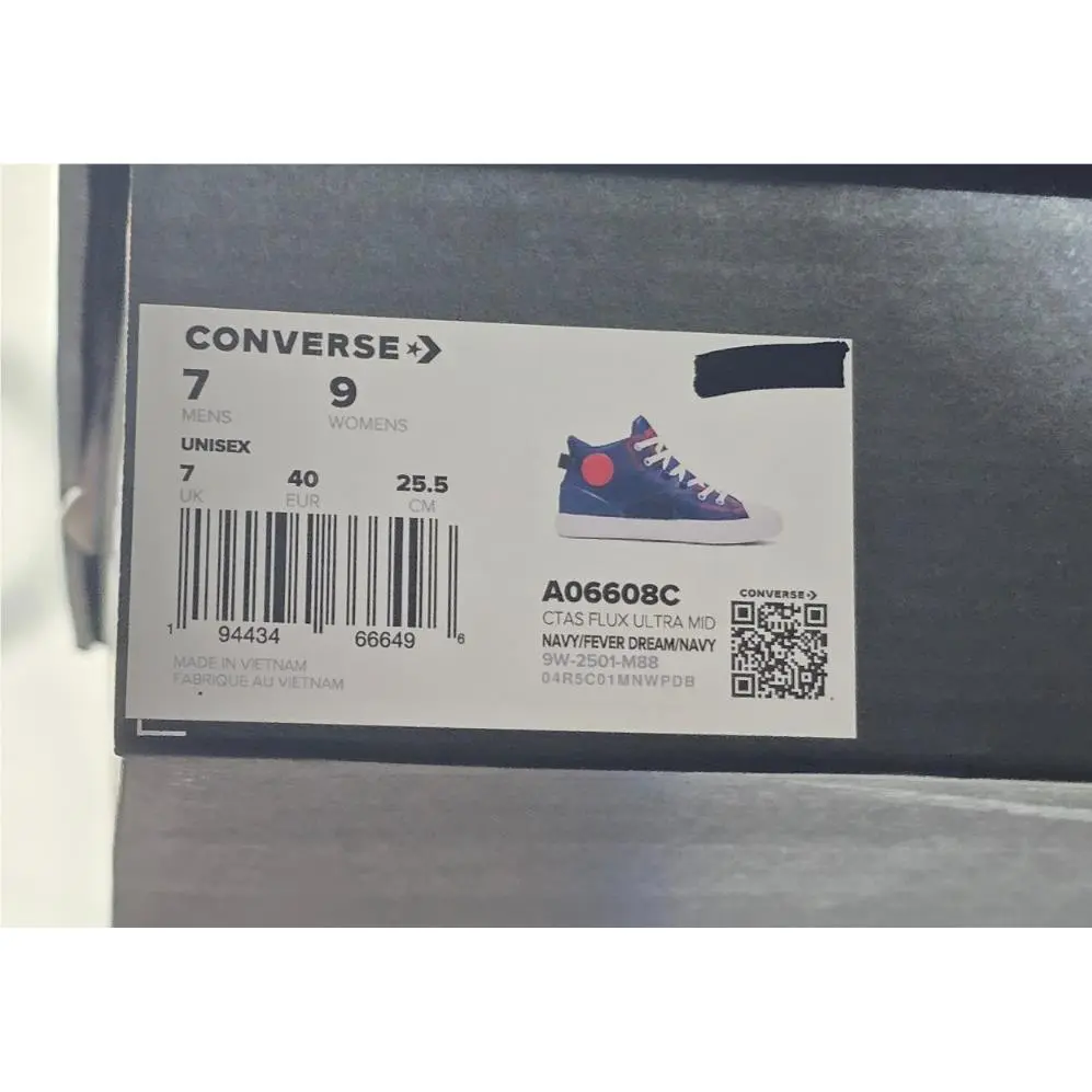Converse shoes - Navy/Fever Dream/Navy 8
