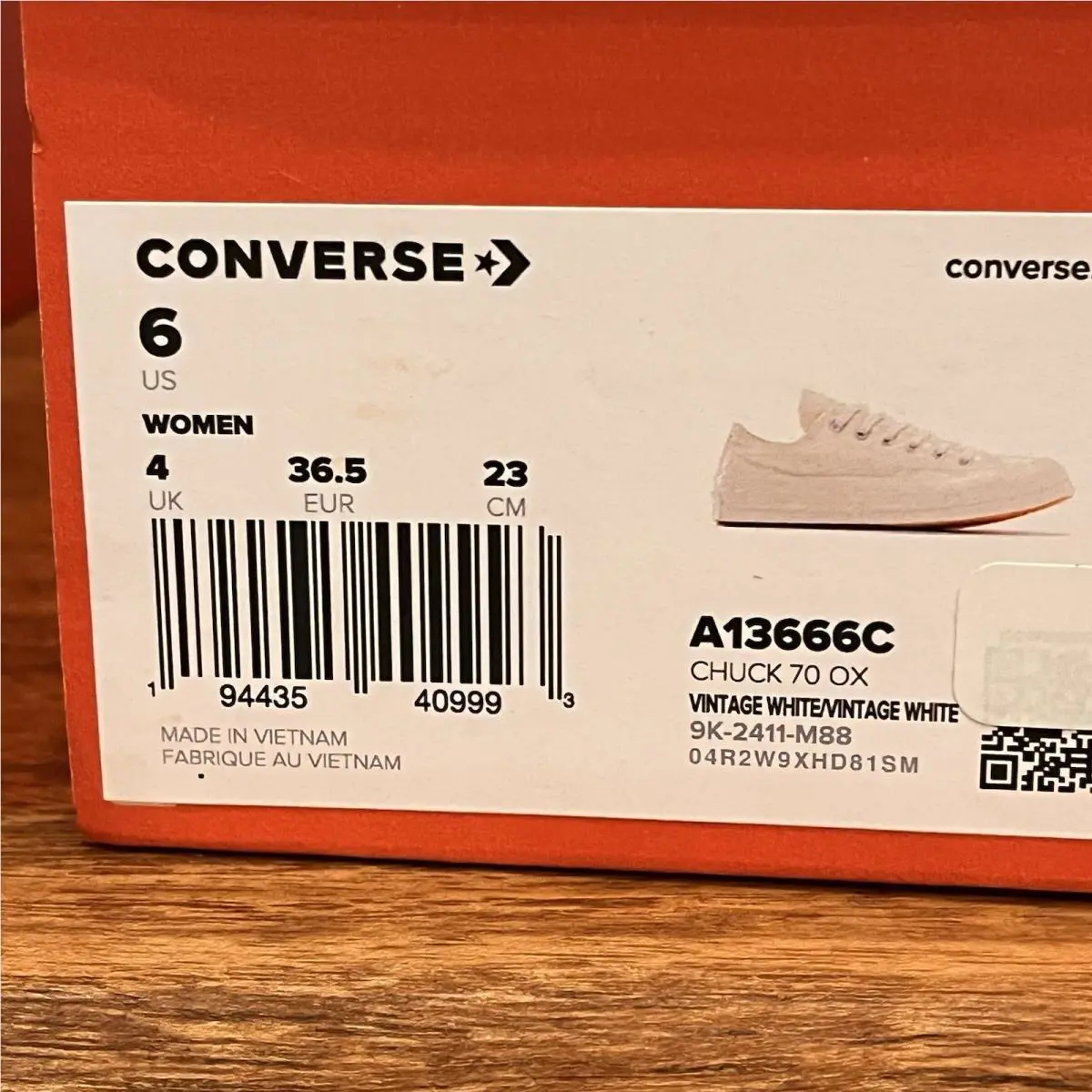 Converse shoes - Converse Chuck 70 - Chuck - A13666C - White 9