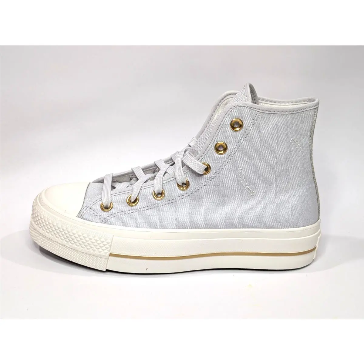 Converse shoes - Converse CTAS Lift Hi - CTAS Lift - A08237C - Barely Grey/Egret/Gold 4
