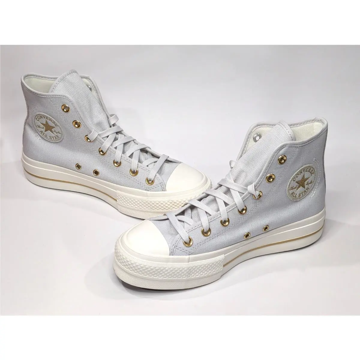 Converse shoes - Converse CTAS Lift Hi - CTAS Lift - A08237C - Barely Grey/Egret/Gold 8
