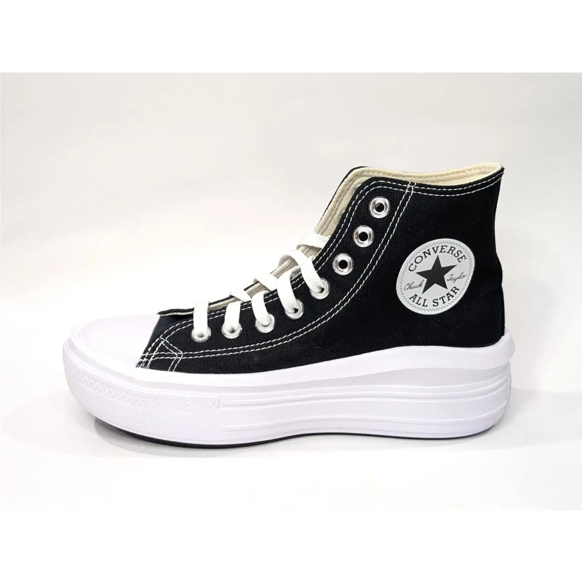 Converse shoes - Converse CTAS Move Hi - CTAS Move - 568497C - Black/Natural 1