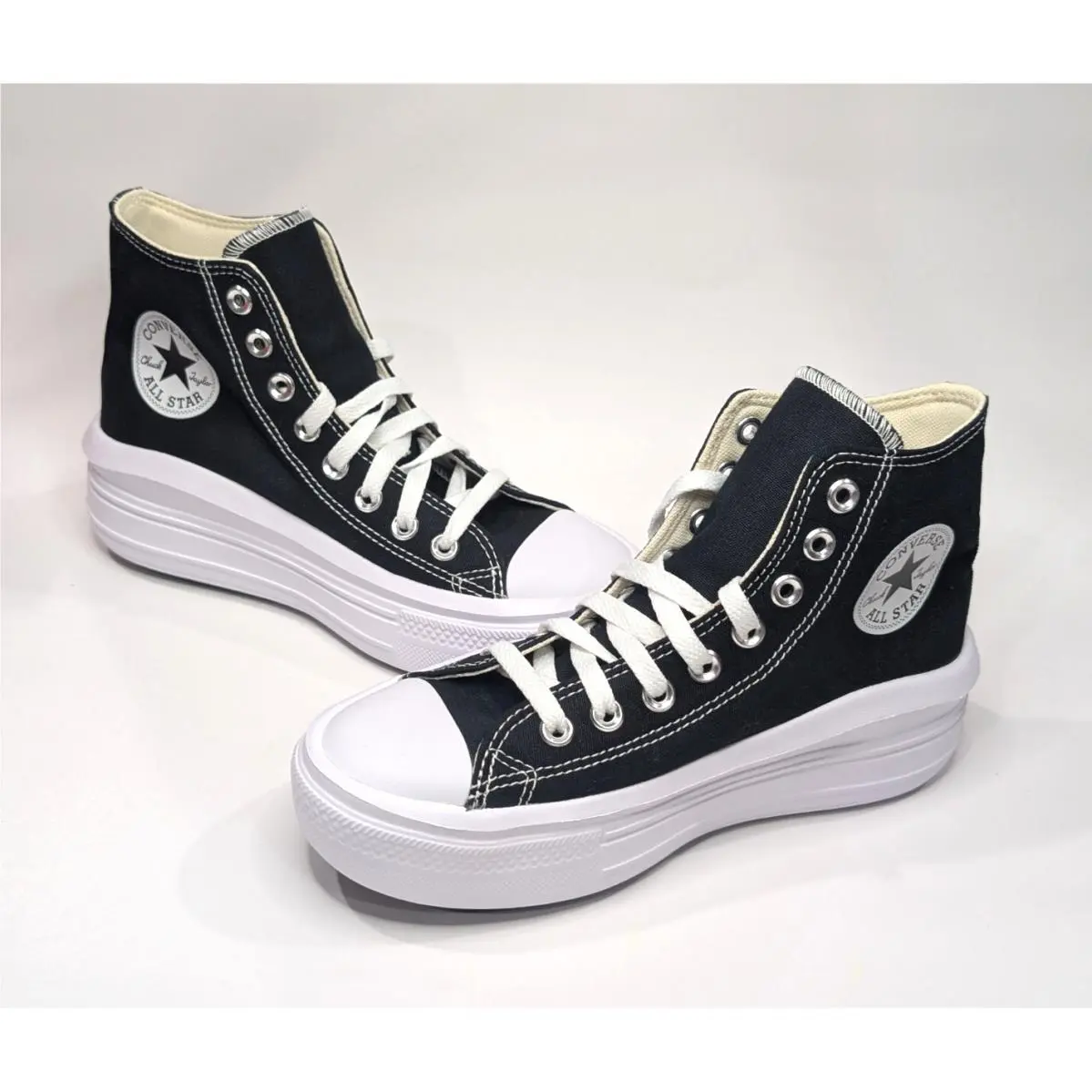Converse shoes - Converse CTAS Move Hi - CTAS Move - 568497C - Black/Natural 6