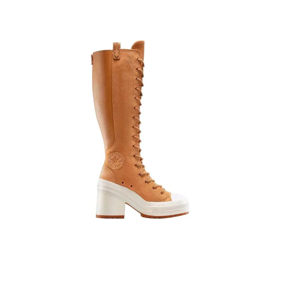 Converse shoes - Chuck 70 De Luxe Heel XXHi Platform Western - Brown 2