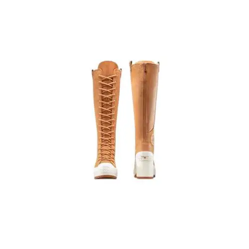 Converse shoes - Chuck 70 De Luxe Heel XXHi Platform Western - Brown 10