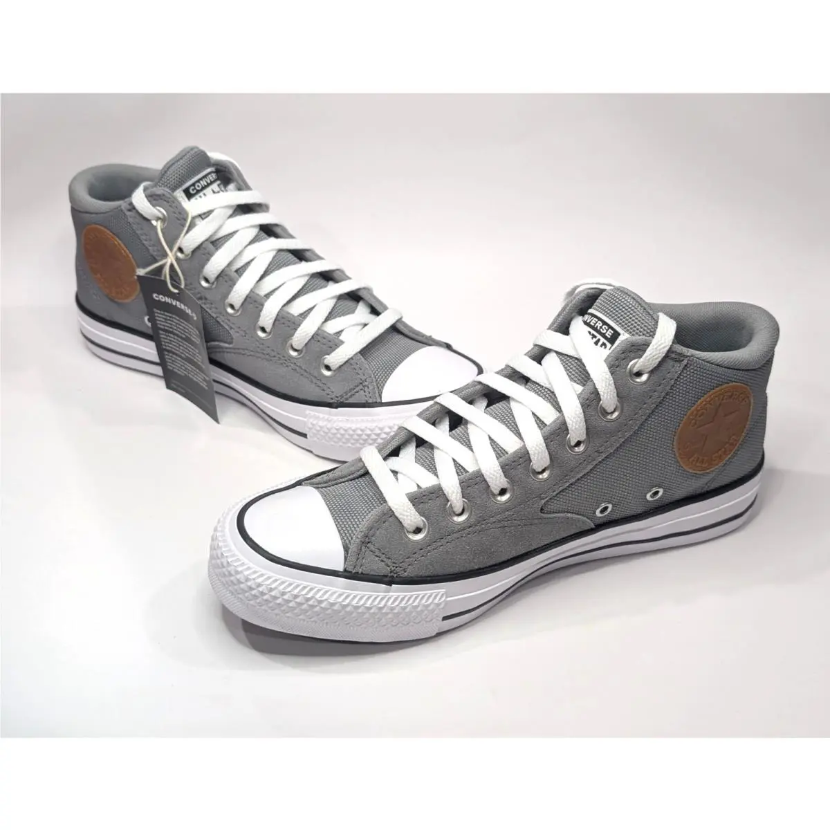 Converse shoes - Converse CTAS Malden Street Mid - A09499C - Grey/Honey 8