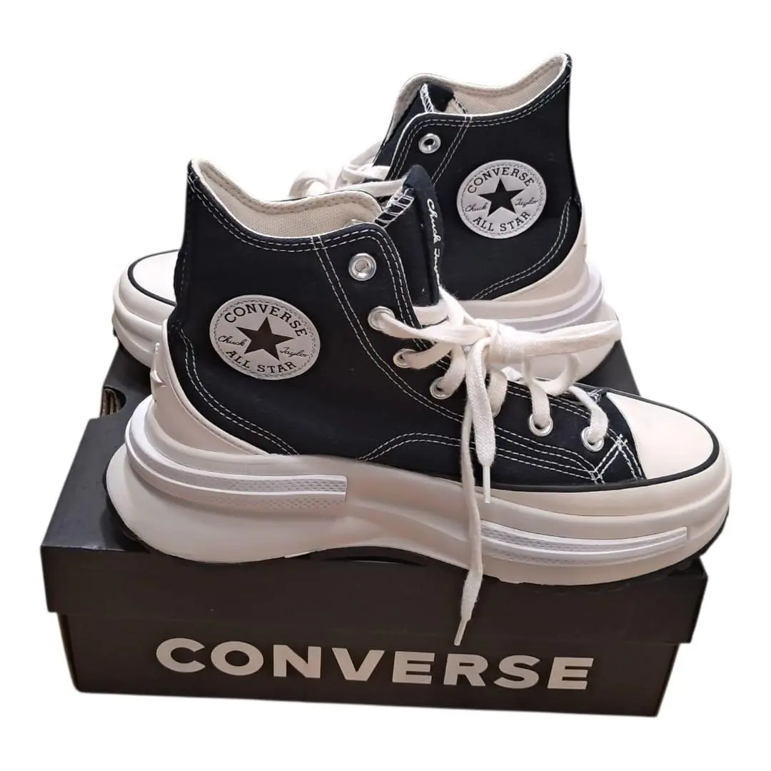 Converse shoes - Converse Run Star - Run Star - A00869C - Black/White 17