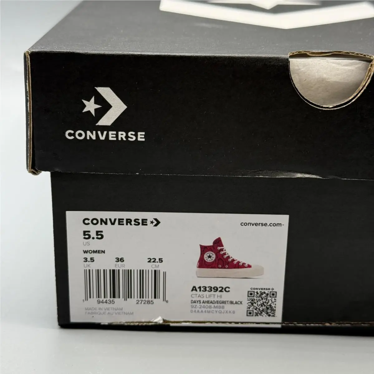 Converse shoes - Converse CTAS Lift - CTAS Lift - A13392C - Red 7