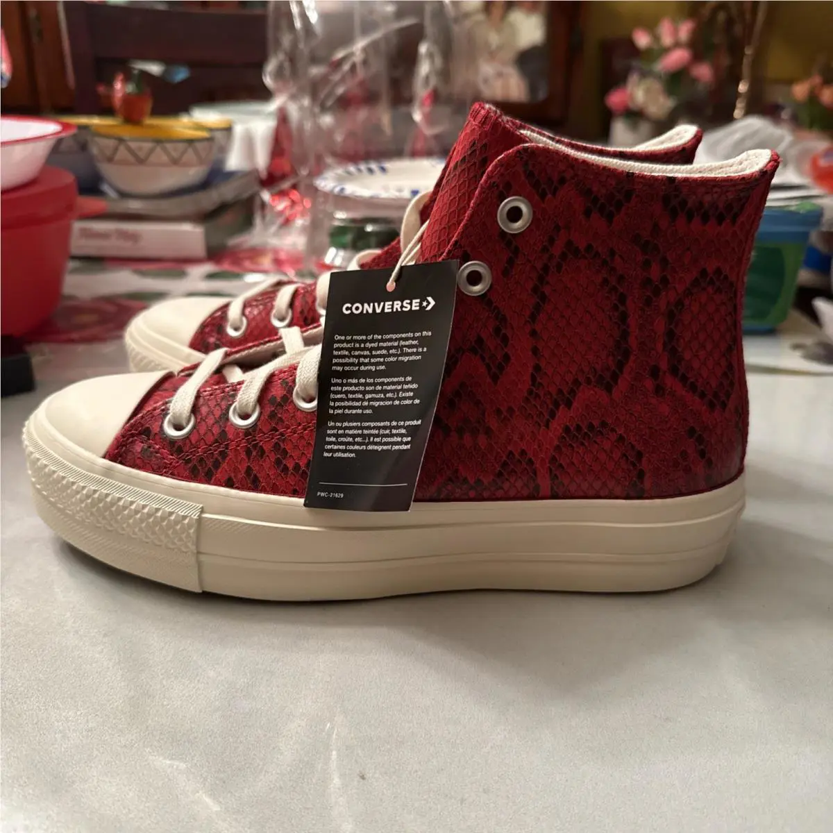 Converse shoes - Converse CTAS Lift - CTAS Lift - A13392C - Red 1