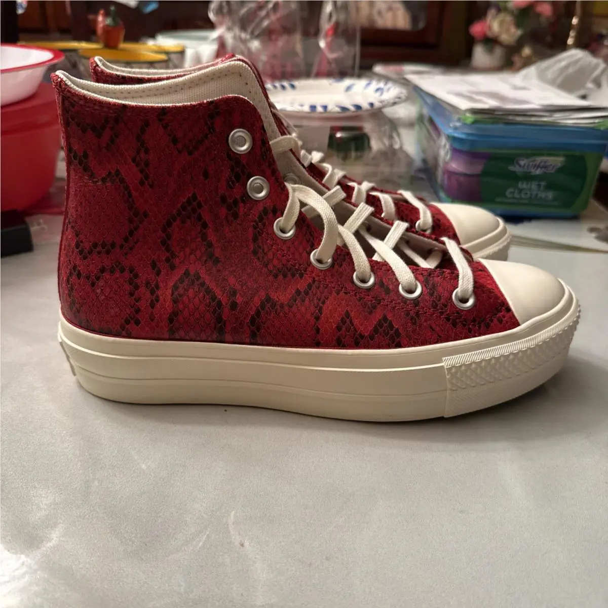 Converse shoes - Converse CTAS Lift - CTAS Lift - A13392C - Red 3