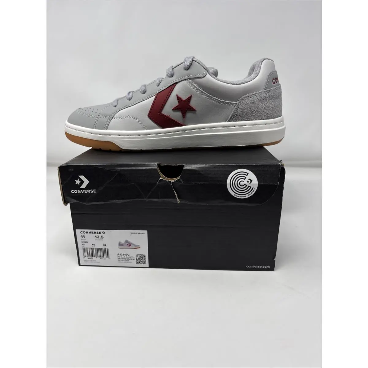 Converse shoes - Converse Pro Blaze Classic Lo - A12719C - Gray 1