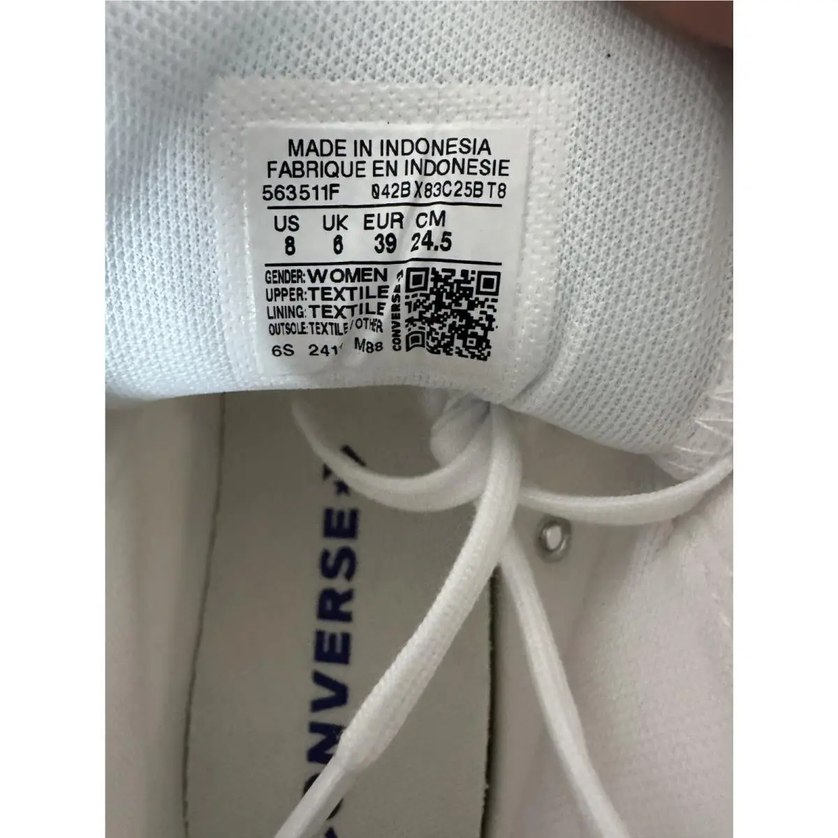 Converse shoes - CTAS - CTAS - 563511F - White (UPC: 0888756333135) 5
