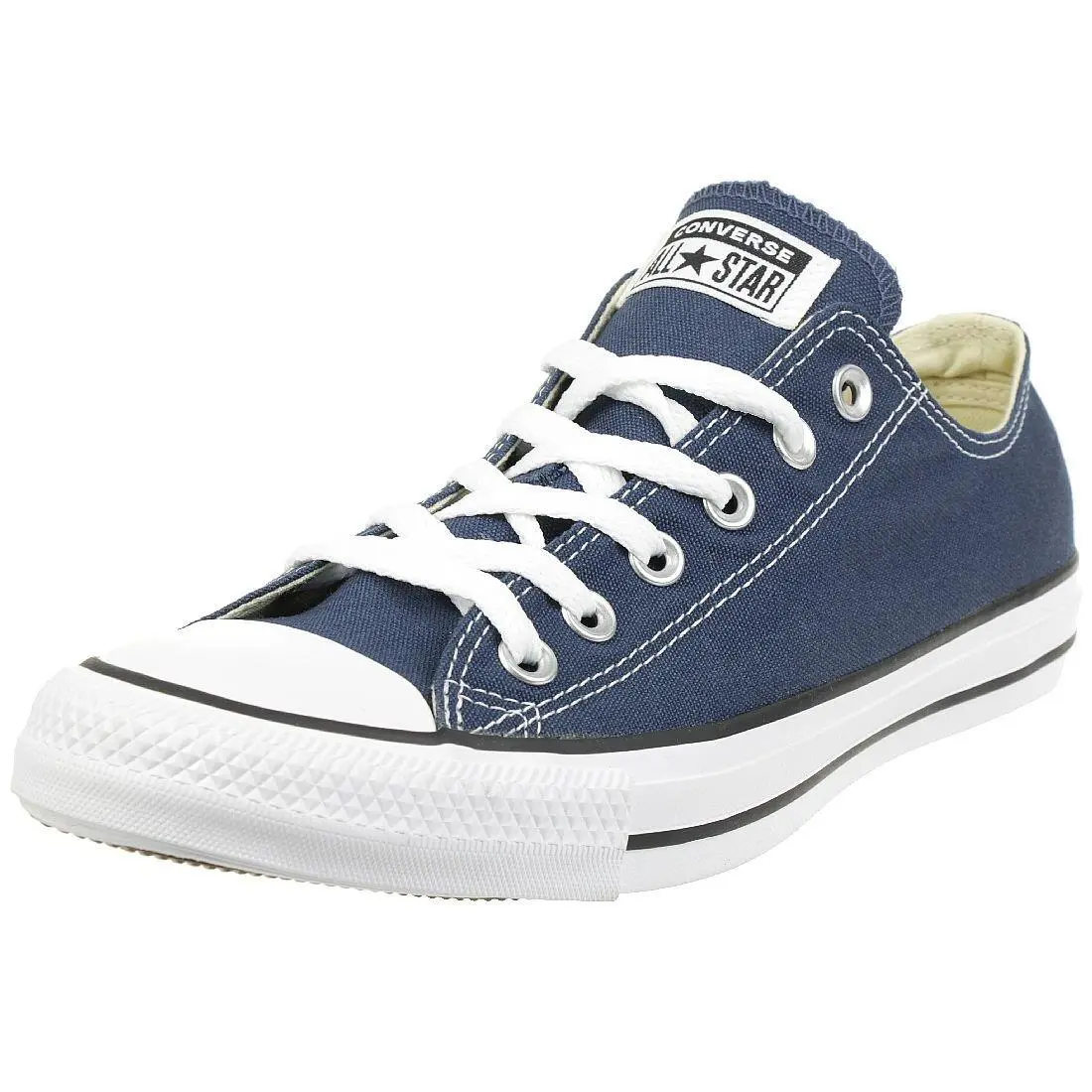 Converse All Star Ox Womens Navy Canvas Trainer UK 4 Navy