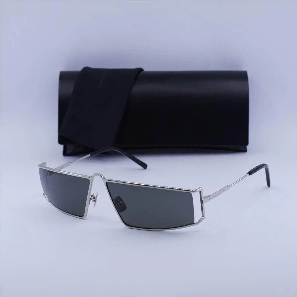 Saint Laurent SL606 002 Silver/grey 66-13-130 Sunglasses by Yves Saint Laurent