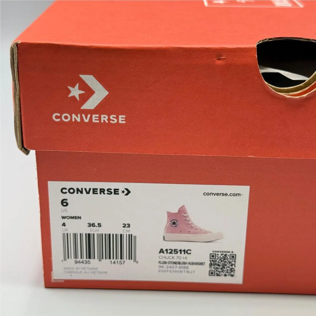 Converse shoes - Converse Chuck 70 - Chuck - A12511C - Pink 7