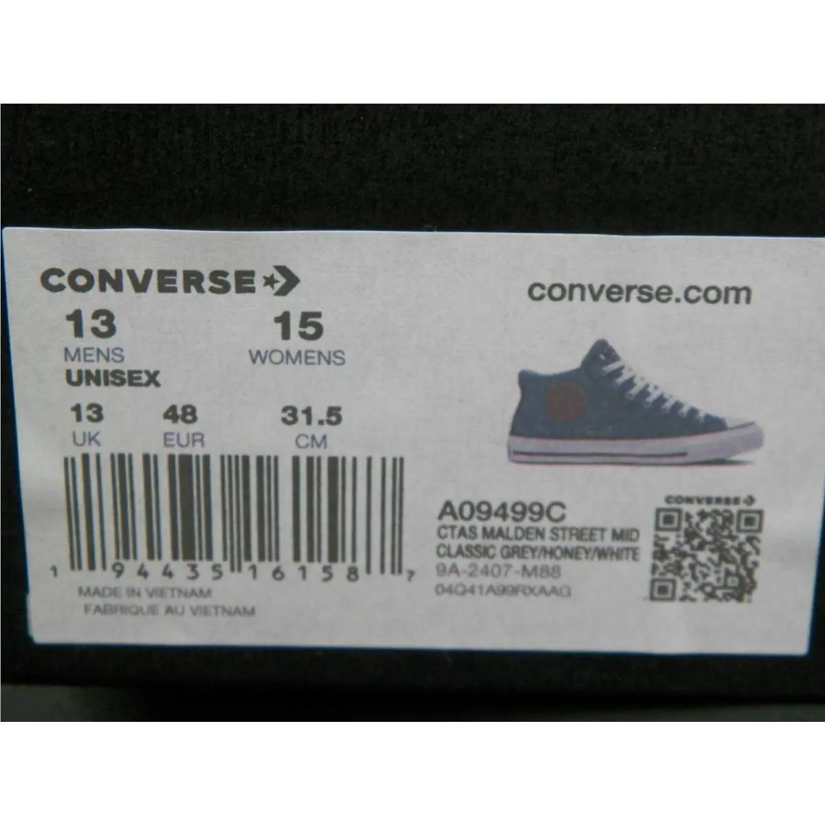 Converse shoes - Converse Chuck Taylor All Star Street Mid - Gray 4