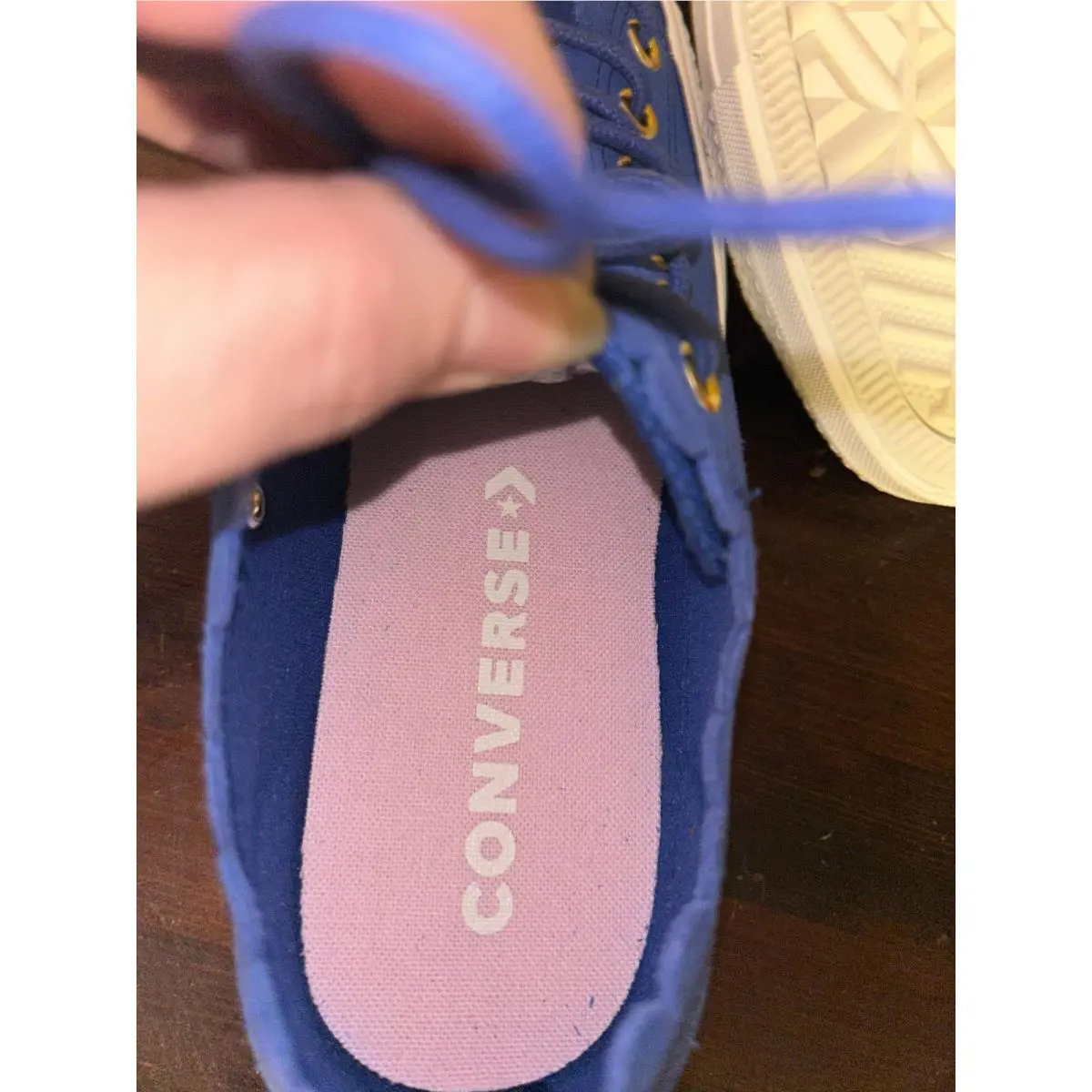 Converse shoes - Blue 5