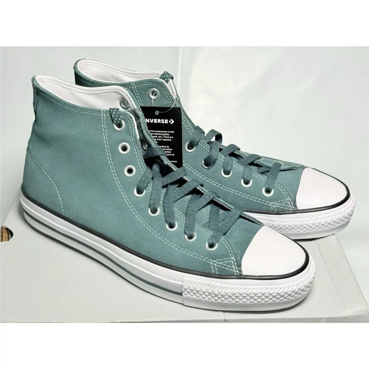 Converse shoes - Converse Chuck Taylor All Star Pro - 166830C - Faded Spruce/White 0