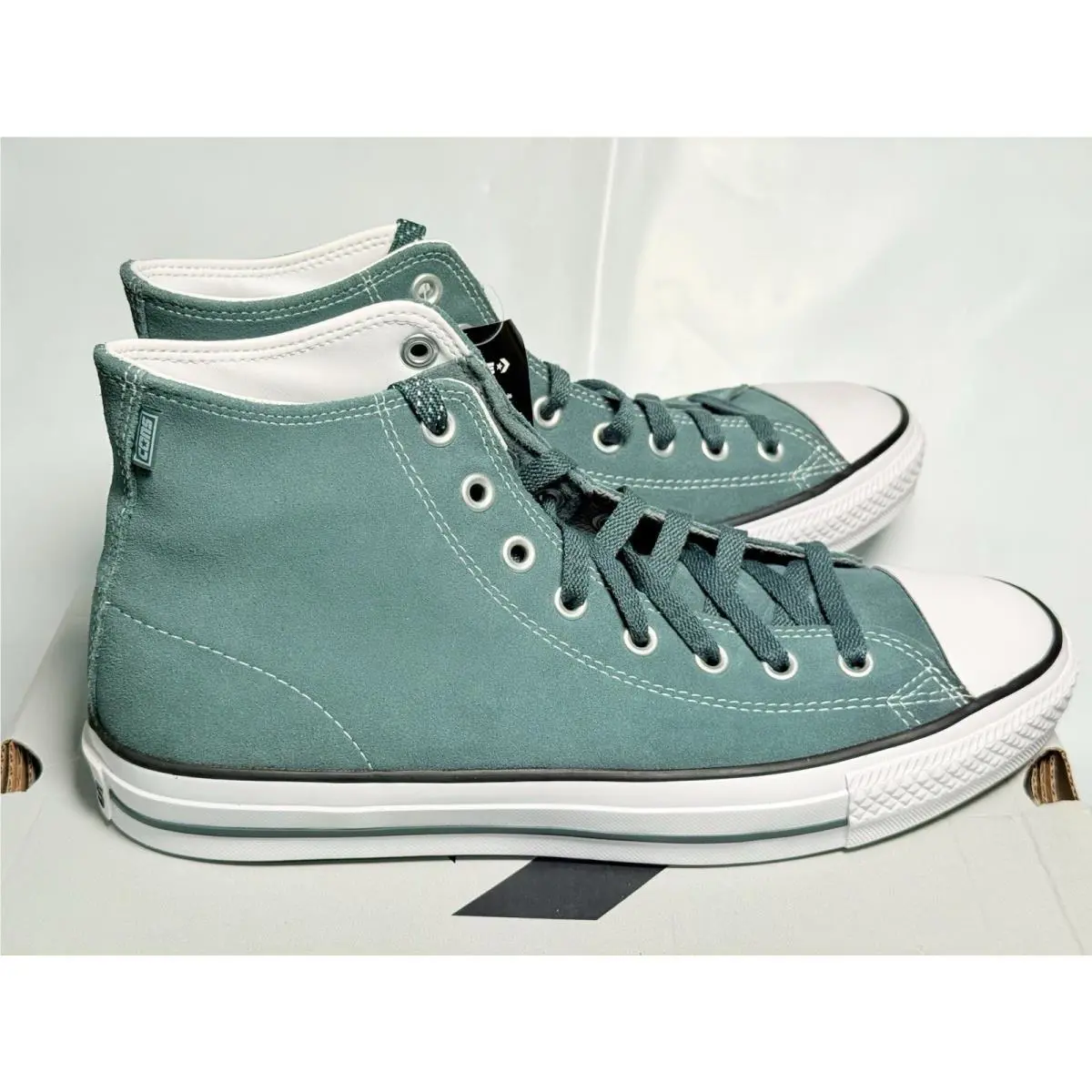 Converse shoes - Converse Chuck Taylor All Star Pro - 166830C - Faded Spruce/White 1