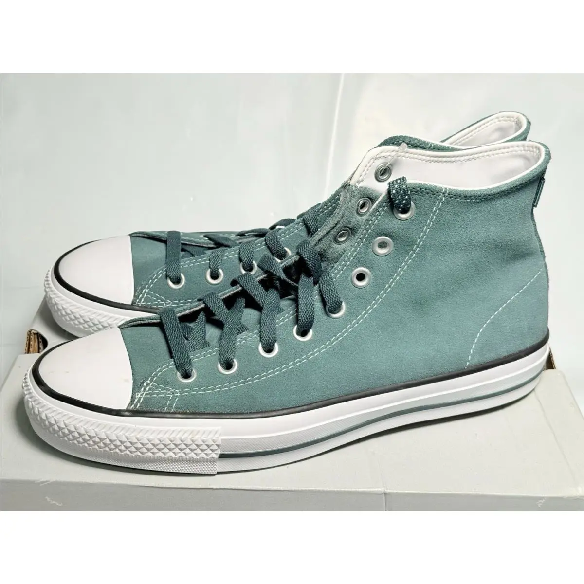Converse shoes - Converse Chuck Taylor All Star Pro - 166830C - Faded Spruce/White 3