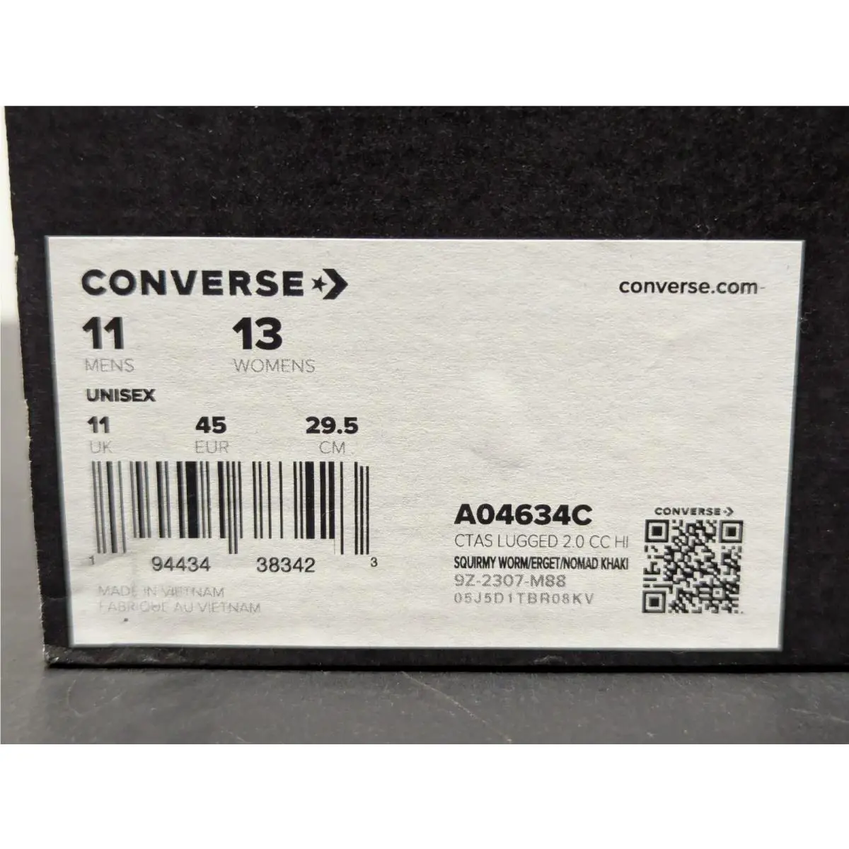Converse shoes - CTAS LUGGED 2.0 CC HI - A04634C - Brown (UPC: 194434383423) 17