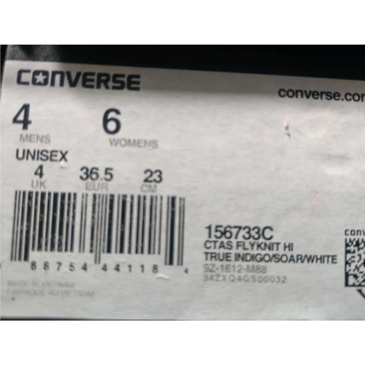 Converse shoes - Flyknit - Flyknit - 156733c - True Indigo 5