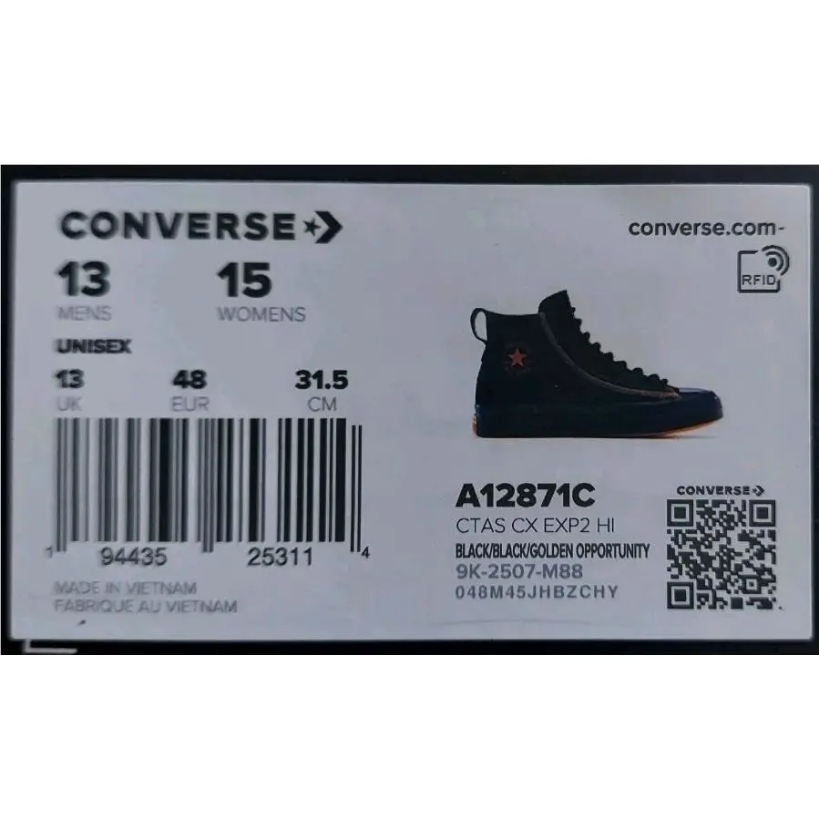 Converse shoes - Converse Chuck Taylor - Chuck Taylor - A12871C - Black (UPC: 194435253114) 5
