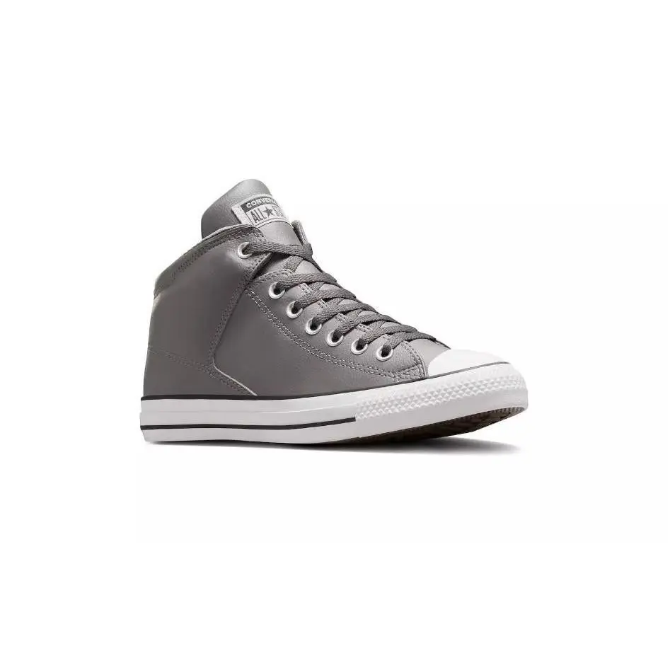 Mens Converse Chuck Taylor All Star High Street Top Gray Sharkskin Shoes 13
