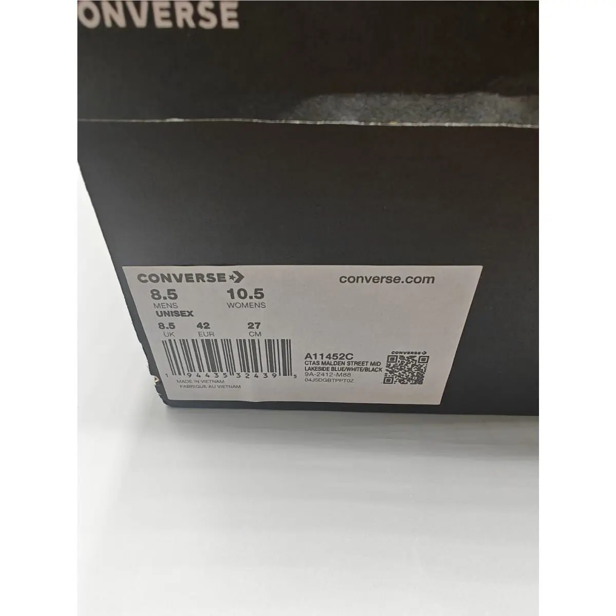 Converse shoes - Converse CTAS Malden Street Mid - A11452C - Blue (UPC: 194435324197) 10