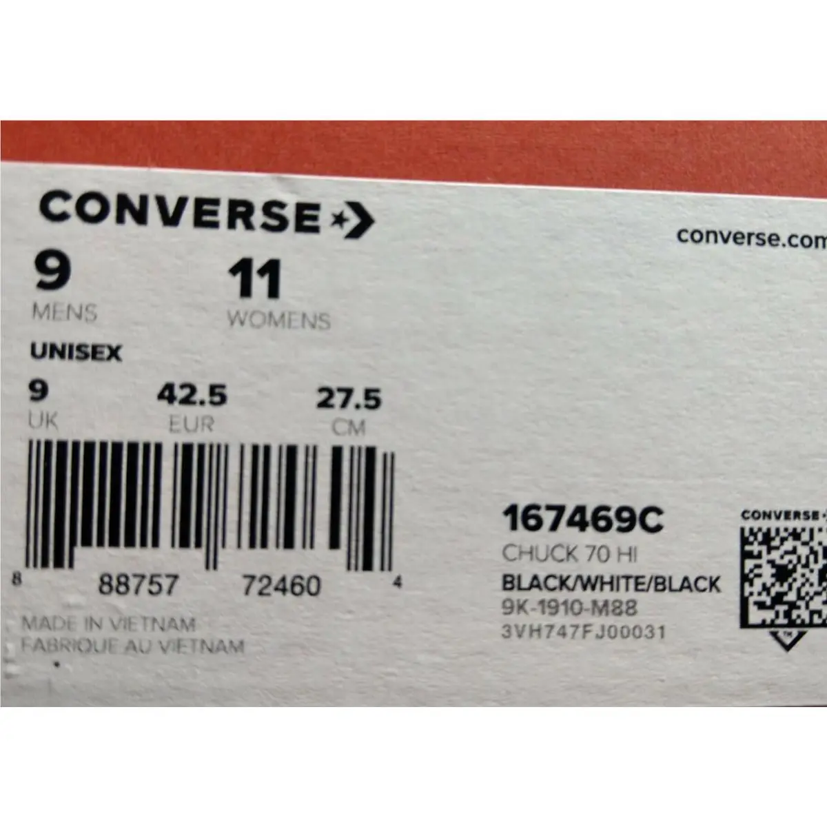 Converse shoes - High Top - High Top - 167469c - Black 5