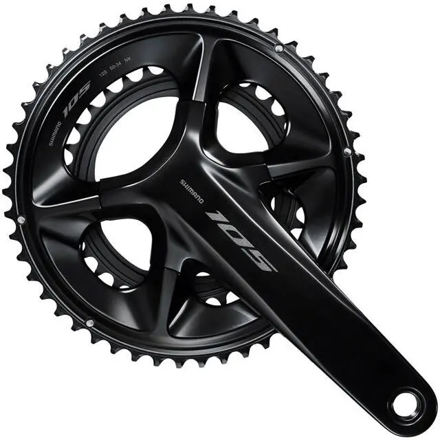 Shimano 105 FC-R7100 Crankset - 160mm 12-Speed 50/34t 110 Asymmetric Bcd Hol