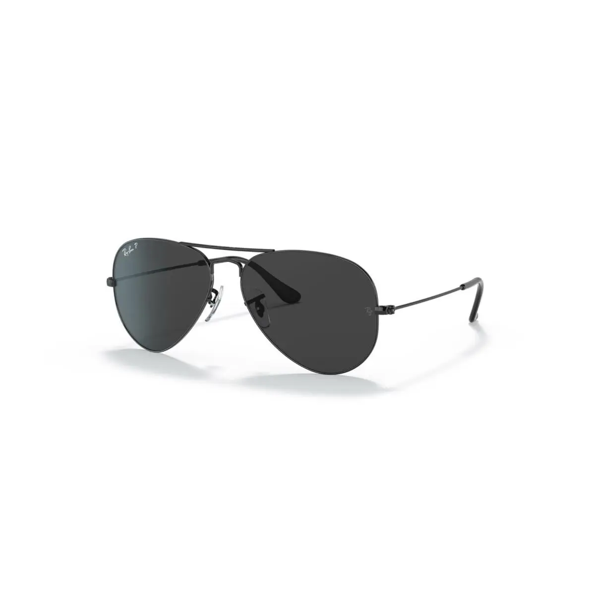 Ray-ban Aviator All Black Polarized 58MM Sunglasses RB3025 002/48 58-14 by Ray-Ban