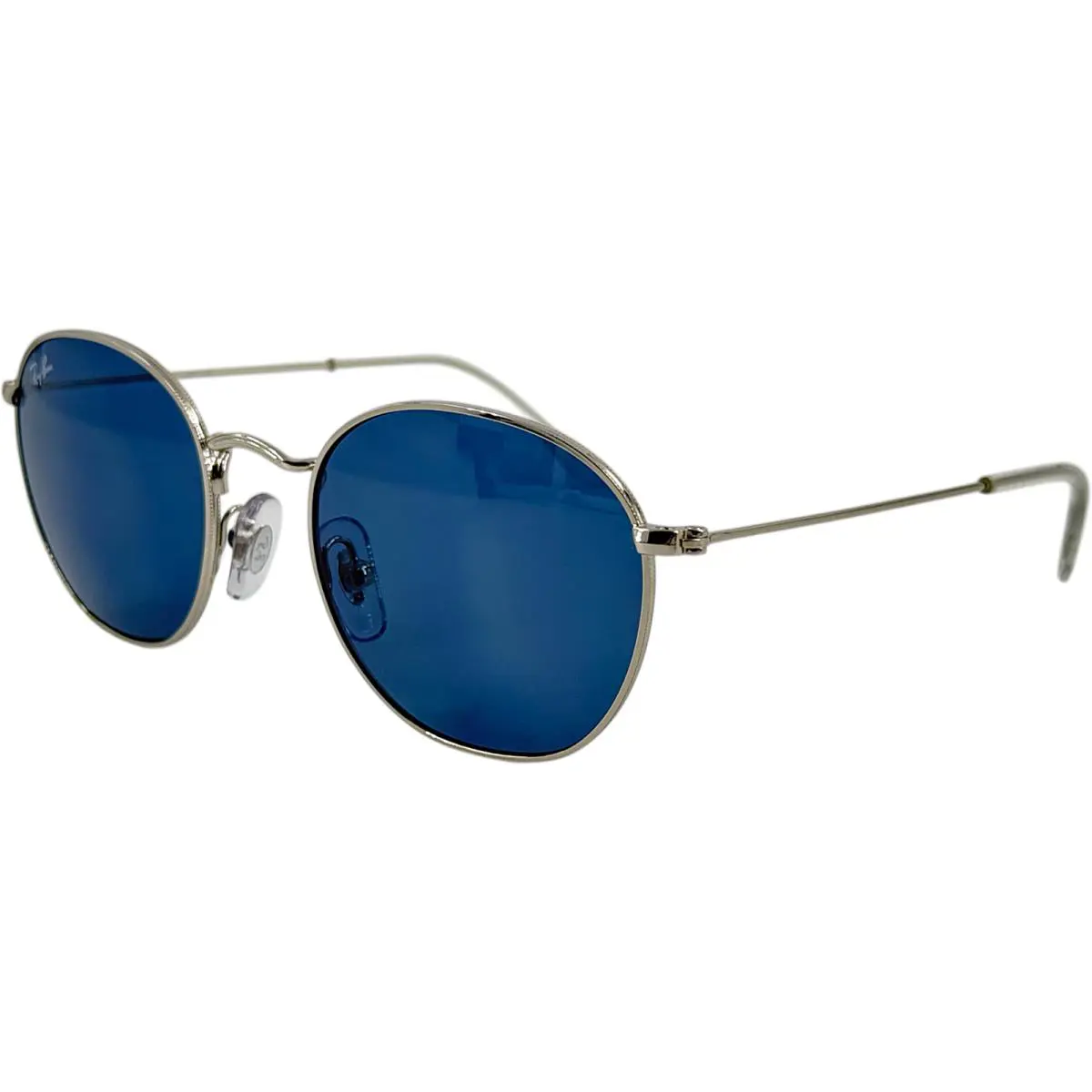 Ray Ban Jr RJ9572S Kids Metal Sunglass 21280 Silver w Gray Lenses 48-19 Small