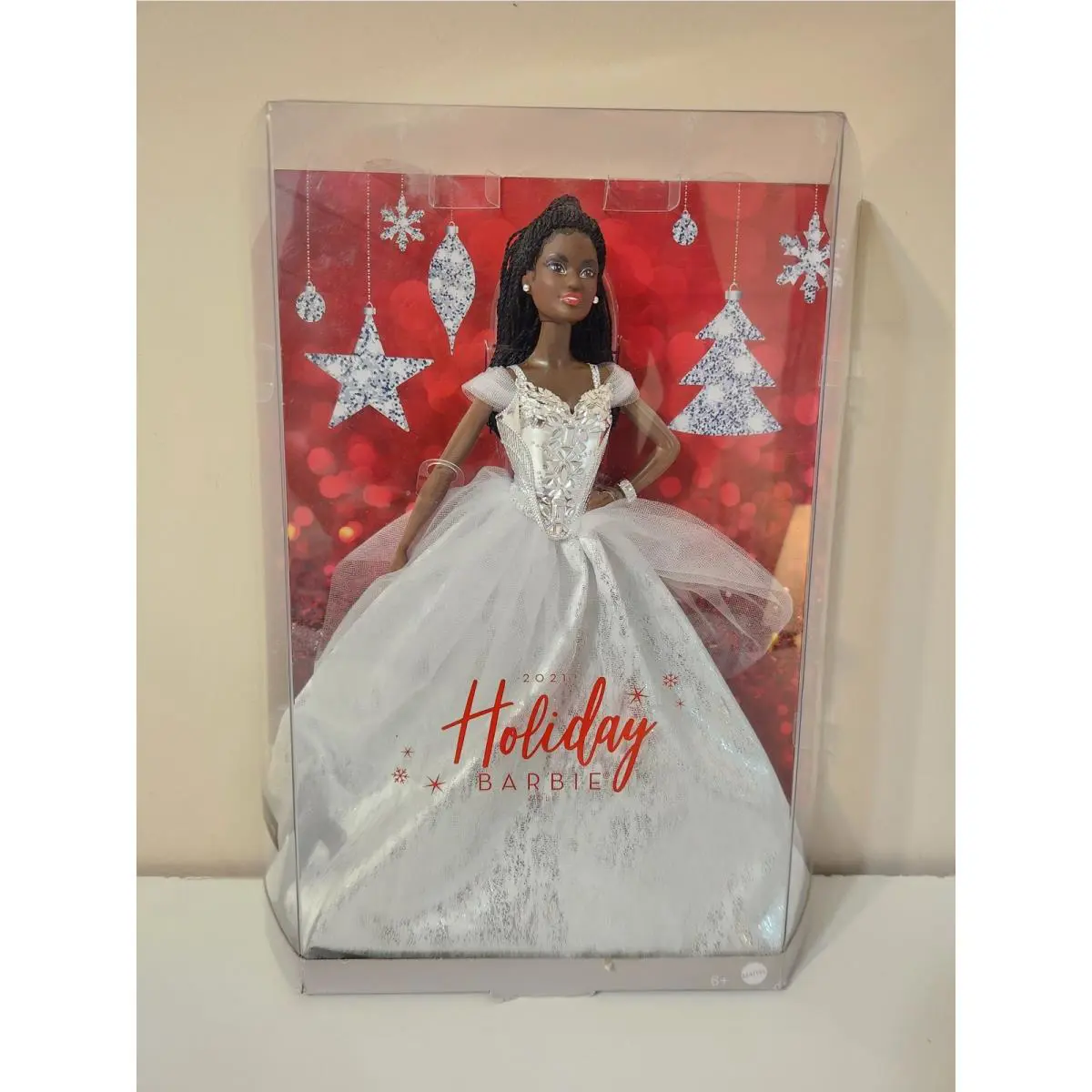 Mattel Barbie Signature 2021 Holiday Doll GXL19 White Dress Collectible