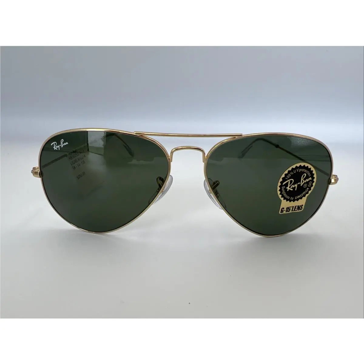 Ray Ban 3025/S Aviator L0205 Arista 58 14-135 Sunglasses