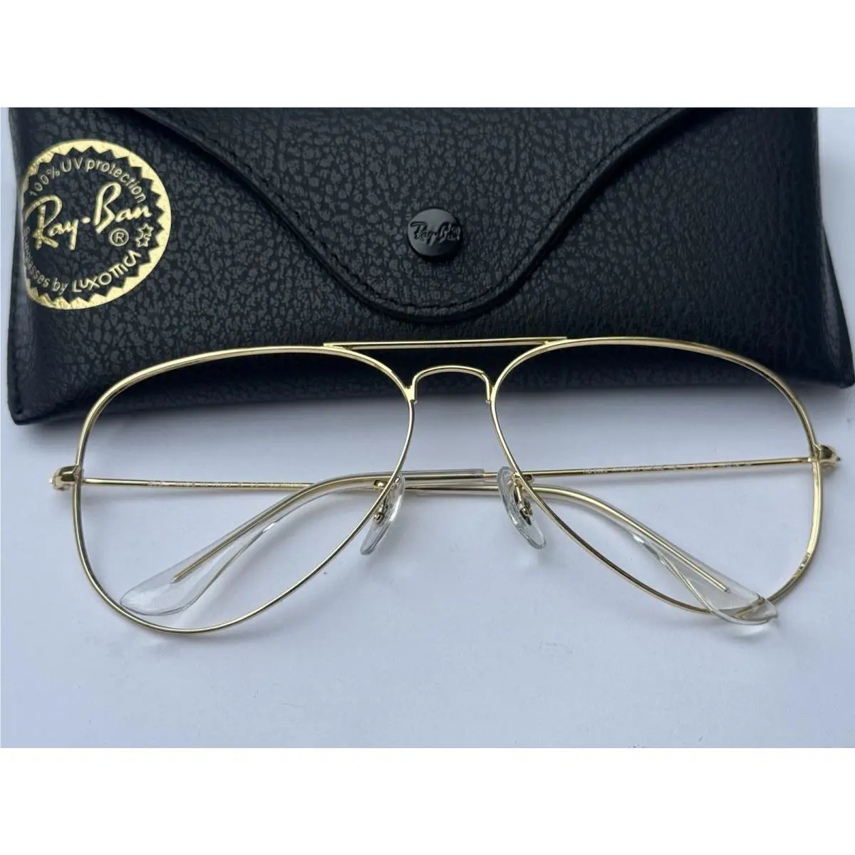 Ray-ban RB3025 001/58 Aviator Arista Gold Frame NO Lenses Sunglasses 58mm